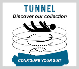 Tunnel suit configurator, Customize everything, Customize your tunnel flight suit